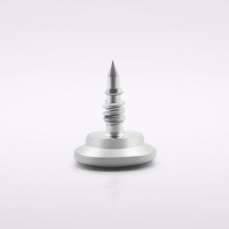 Titan Pins HEX HEAD, Ø 0.54, L 3, mit Gewinde, Original Grau (10 Stück) 