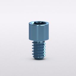 Prothetikschrauben, regulär, für Multi-unit Abutment, Hex, blau anodisiert, M1.4 (5 Stück) 