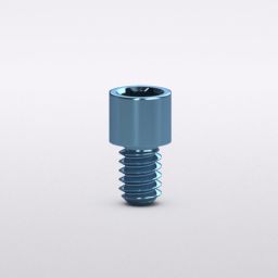 Prothetikschrauben, regulär, für Multi-unit Abutment, Hex, blau anodisiert, M1.4 (25 Stück) 