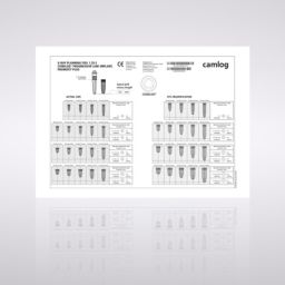 X-Ray Planungsfolie 1.25:1, für CONELOG® PROGRESSIVE-LINE Implantate 