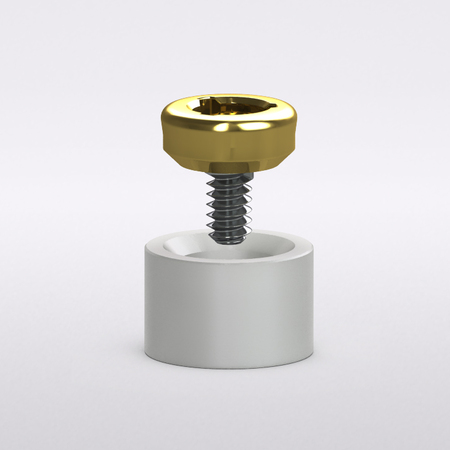 Locator® für Multi-unit Abutment inkl. ausbrennbarer Kunststoff-Distanzhülse, 3 mm (2 Stück) (ZEST REF: 08917-2) 