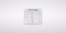 Toolbox Inlay für Titan Mikroschrauben Ø 1 / 1.3 