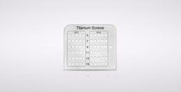 Toolbox Inlay für Titan Mikroschrauben Ø 1.5 / 1.8 